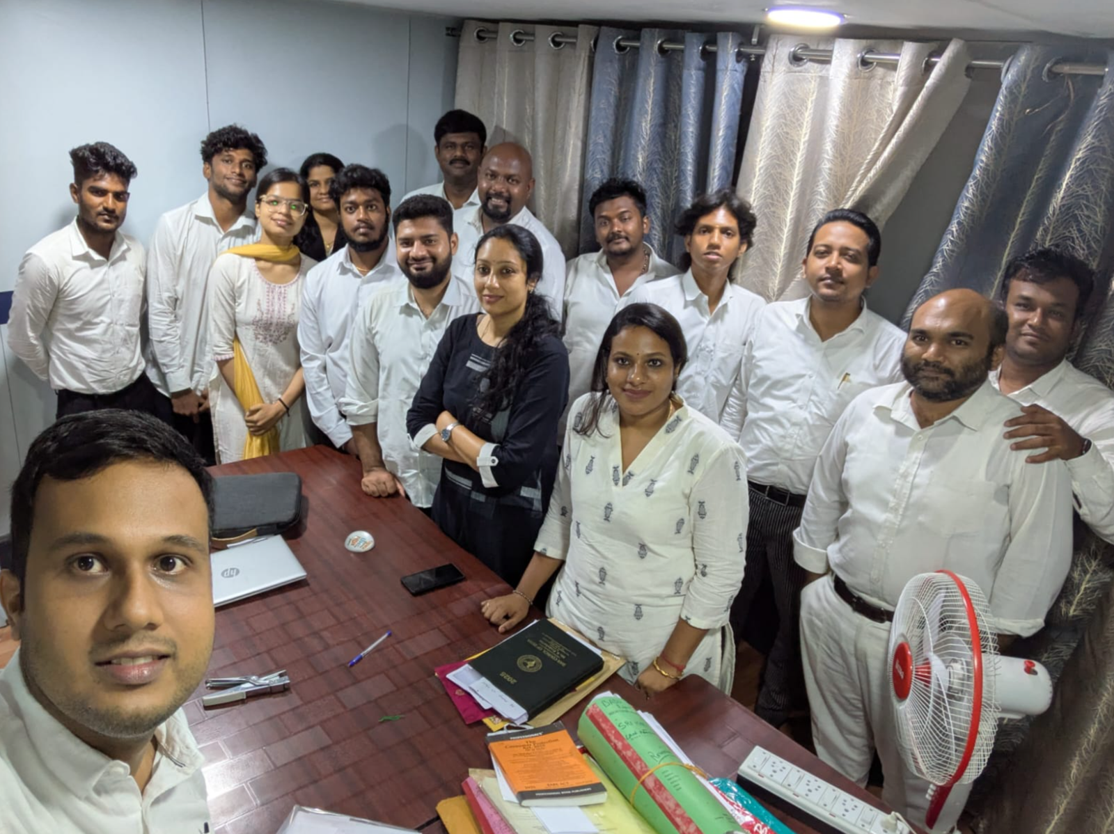 Advocates and legal professionals gathered for a Monthly Academic Session